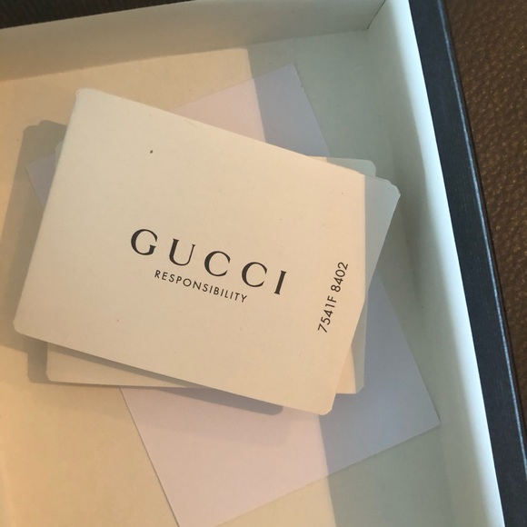 Kingsnake print GG Supreme card case - Picture 6 of 6